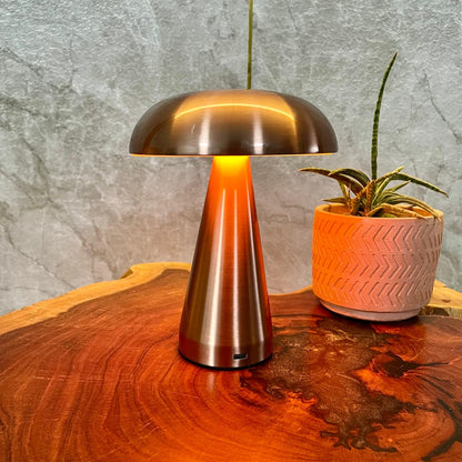 Retro Style Rechargeable Metal Touch Lamps