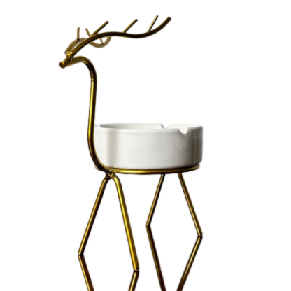 Golden Deer Luxury Ash Tray